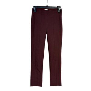 Vince Front‎ Seam Legging Burgundy Size XS